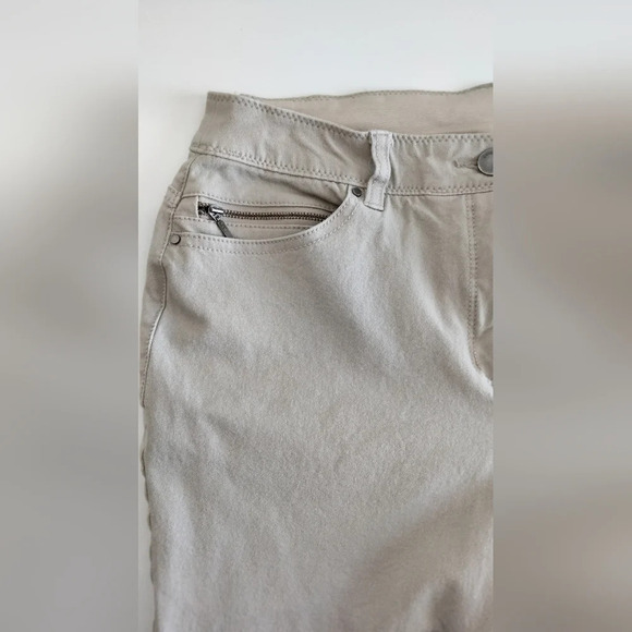 Chicos So Slimming Womens Sz 1 (in us 8-M ) Ankle Beige Stretchy Jeans - Picture 8 of 11